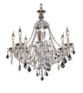 Elegant Lighting 7831D26C/EC Alexandria 7 Light Chandeliers in Chrome    