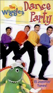 The Wiggles   Dance Party [VHS] Greg Page, Murray Cook, Jeff Fatt, Anthony Field Movies & TV