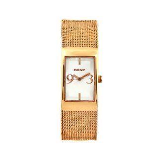 DKNY Women's NY4542 Essentials Rose Goldtone Stainless Steel Mesh Watch Watches