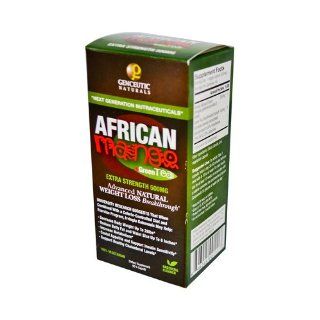 Genceutic Naturals African Mango Plus Green Tea   500 mg   60 Vcaps: Health & Personal Care
