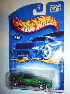 #2001 103 Porsche 928 Large/Small Wheels Collectible Collector Car Mattel Hot Wheels 164 Scale Toys & Games