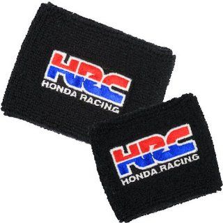 HRC Honda Racing Orange Brake/Clutch Reservoir Sock Cover Set Fits CBR, 600, 1000, 600RR, 1000RR, 954, 929, RC51: Automotive