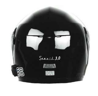 Vega Snow Summit 3.0 Full Face Helmet with V Com Modular (Gloss Black, X Small): Automotive