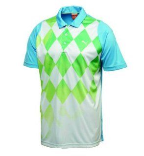 Puma Golf NA Boy's Argyle Polo Tee : Golf Shirts : Sports & Outdoors