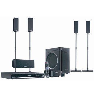 Panasonic SC PT954 900W 1080p DVD Home Theater System with Kelton Subwoofer, iPod Universal Dock and Wireless Rear Speaker Electronics