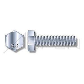 (75pcs) Metric DIN 933 M6X75 Hex Head Cap Screw with Full Thread 8.8 Steel plain finish Ships Free in USA: Cap Screws And Hex Bolts: Industrial & Scientific