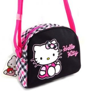 Bag "Hello Kitty" pink black gingham. Clothing