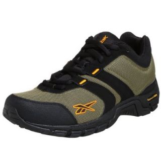Reebok Men's Walk XC Walking Shoe, Green/Black/Sunset, 14 M: Shoes