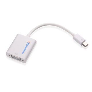 Cable Matters Gold Plated Mini DisplayPort (Thunderbolt™ Port Compatible) to VGA Male to Female Adapter in White: Computers & Accessories