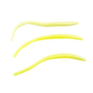 PowerBait FW Power Floating Trout Worm Fishing Bait, Chartreuse Shad : Artificial Fishing Bait : Sports & Outdoors