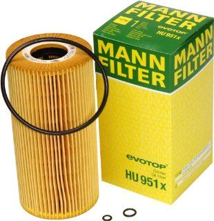 Mann Filter HU 951  X Metal Free Oil Filter: Automotive