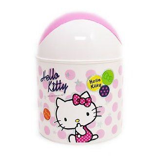 Sanrio Hello Kitty Mini Trash Can Dustbin Ash bin Korea: Toys & Games