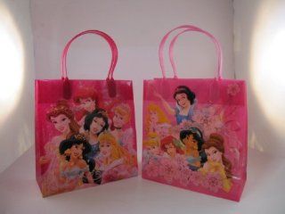 Disney Princess Jasmine Snow White Ariel Party Favor Gift Bags 12 Pack Large: Toys & Games