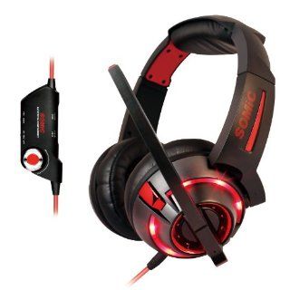 Somic G983 Gaming Headset Voclear Noise Canceling Wired 7.1 Channel Pc Ps3 Xbox Headphones w/ Mic: Computers & Accessories