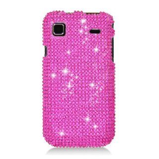 SAM T959 Vibrant (GALAXY S) Diamond Case Hot Pink 04: Cell Phones & Accessories