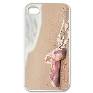 Ballet Shoes iPhone 4/4s Case, iPhone Cover, iPhone Hard Protective Case   Black&White   Retailing Packing: Cell Phones & Accessories