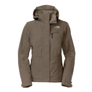 The North Face Womens Inlux Insulated Jacket Weimaraner Brown Size X Large