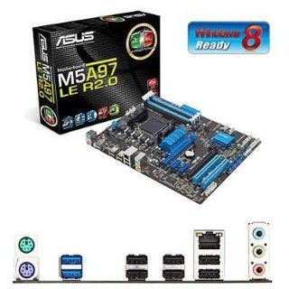 Asus M5A97 LE R2.0 Desktop Motherboard   AMD 970 Chipset   Socket AM3+ (M5A97 LE R2.0)  : Computers & Accessories