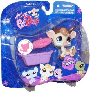 Littlest Pet Shop: Funniest Cow (#970) With Hat And Basket Action Figure: Toys & Games