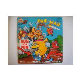 Pac Man Run for Fun, book and vinyl record (KSR 995) Kid Stuff Books