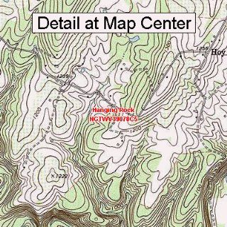 USGS Topographic Quadrangle Map   Hanging Rock, West Virginia (Folded/Waterproof) : Outdoor Recreation Topographic Maps : Sports & Outdoors