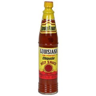 Louisiana Chipotle Pepper Hot Sauce, 3 Ounce Bottles (Pack of 12) : Grocery & Gourmet Food