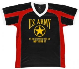 U.S. Army, My Job Is To Protect Your Ass, Not Kiss It Mens Sports T shirt, ARMY Men's Sport Shirt Novelty T Shirts Clothing
