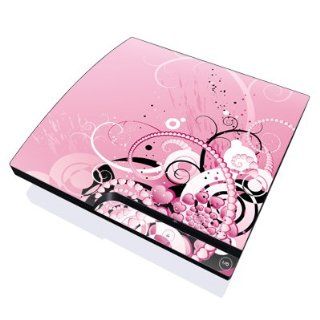 Her Abstraction Design Skin Decal Sticker for the Playstation 3 PS3 SLIM Console: Software