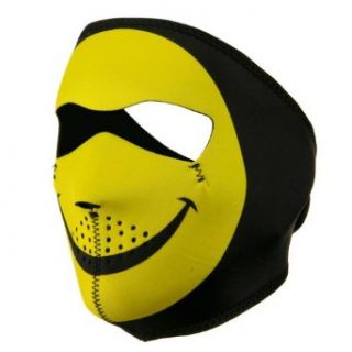 Neoprene Full Face Mask   Smiley Face OSFM W11S23D: Clothing
