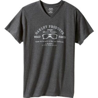 Oakley World Famous Men's Short Sleeve Sportswear T Shirt/Tee   Jet Black / Medium: Automotive