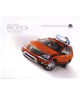 2006 Chrysler Pacifica Accessories Sales Brochure Literature Book Options Colors: Automotive