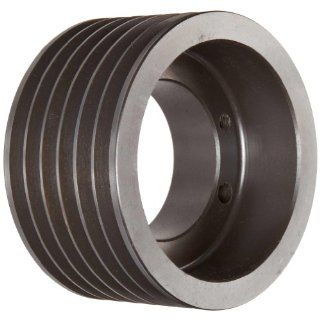 Martin 6 3V 2500 E Hi Cap QD Sheave, 3V Belt Section, 6 Grooves, E Bushing required, Class 30 Gray Cast Iron, 25" OD, 992 max rpm, 24.95" Pitch Diameter: V Belt Pulleys: Industrial & Scientific