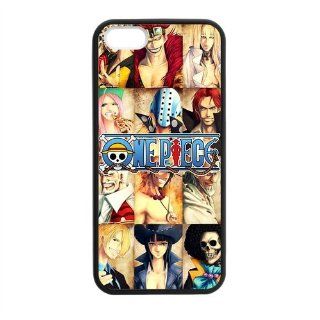 Japanese Anime One Piece Design Skin Iphone 5 5S TPU Hard Cover Case Cell Phones & Accessories