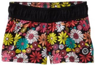 Roxy Girls 2 6X Shades Of Summer Short, Moroccan Mint, X Small Fashion Board Shorts Clothing