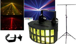 American DJ Aggressor Tri LED Hi Output LED Effect w/ Light Stand and Clamp Musical Instruments