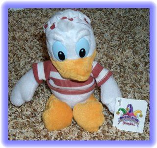 Disney 8 Inch Plush Bean Bag Pirate Donald Duck Doll: Toys & Games