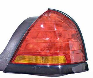 PASSENGER SIDE TAIL LIGHT Ford Crown Victoria ASSEMBLY; RH; BLACK with SPORT: Automotive