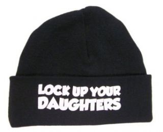 Lock Up Your Daughters Cotton Baby Beanie Hat: Infant And Toddler Hats: Clothing