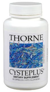 Thorne Research CystePlus, 90 Vegetarian Capsules : Multiple Vitamin Mineral Supplements : Grocery & Gourmet Food