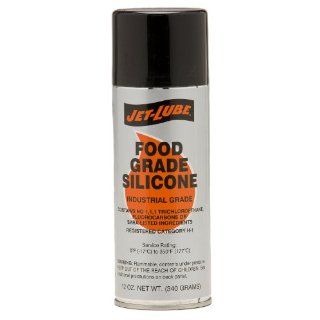 Jet Lube Food Grade Silicone Greaseless Lubricant, 10 oz Aerosol: Food Grade Silicone Spray: Industrial & Scientific