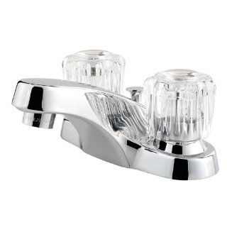 Price Pfister Pfister Classic 2 Handle 4" Centerset Bathroom Faucet in Polished Chrome Polished Chrome   Touch On Bathroom Sink Faucets  