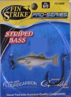Fin Strike PST0460F Pro Series Striped Bass Rig : Fishing Bait Rigs : Sports & Outdoors
