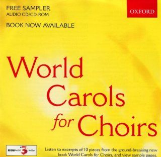World Carols for Choirs   Audio CD/CD ROM : Other Products : Everything Else
