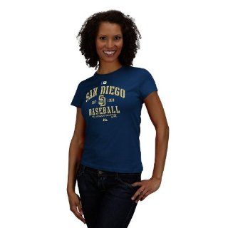MLB San Diego Padres Women's "Classic" T Shirt (Medium) : Sports Fan T Shirts : Sports & Outdoors