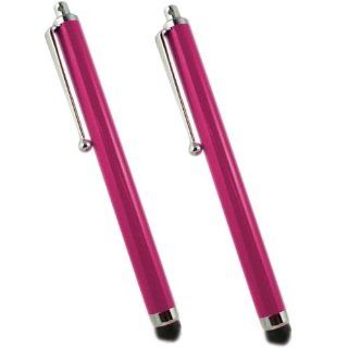 SAMRICK   Pack of 2   Pink   High Capacitive Aluminium Stylus Pen for Apple iPad 1, iPad 2, iPad 3, iPad 4 4G & iPad Mini: Cell Phones & Accessories