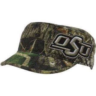 NCAA Top of the World Oklahoma State Cowboys Unisex Mossy Oak Camo Mission Cadet Adjustable Hat: Clothing