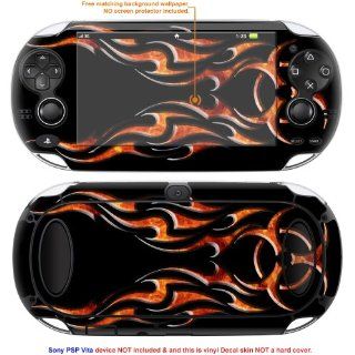 Decalrus Matte Protective Decal Skin Sticker for Sony PlayStation PSP Vita Handheld Game Console case cover Mat_PSPvita 10: Video Games