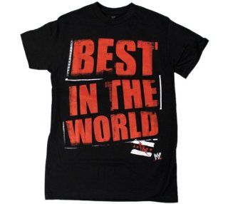 CM PUNK   BEST IN THE WORLD (BLACK) WWE WRESTLING T SHIRT   SIZE ADULT SMALL : Sports Fan T Shirts : Sports & Outdoors