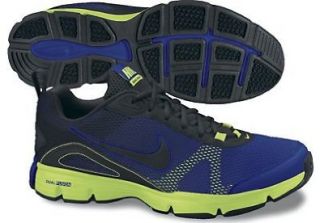 Mens Nike Dual Fusion TR II Running Shoe Drenched Blue/Black Volt Size 8: Shoes