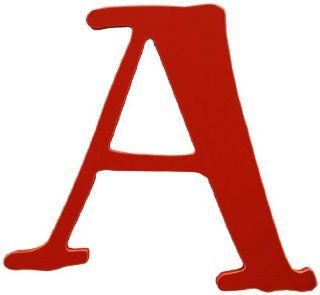 New Arrivals The Letter A, Rusty Red : Wood Letters For Wall Decor : Baby